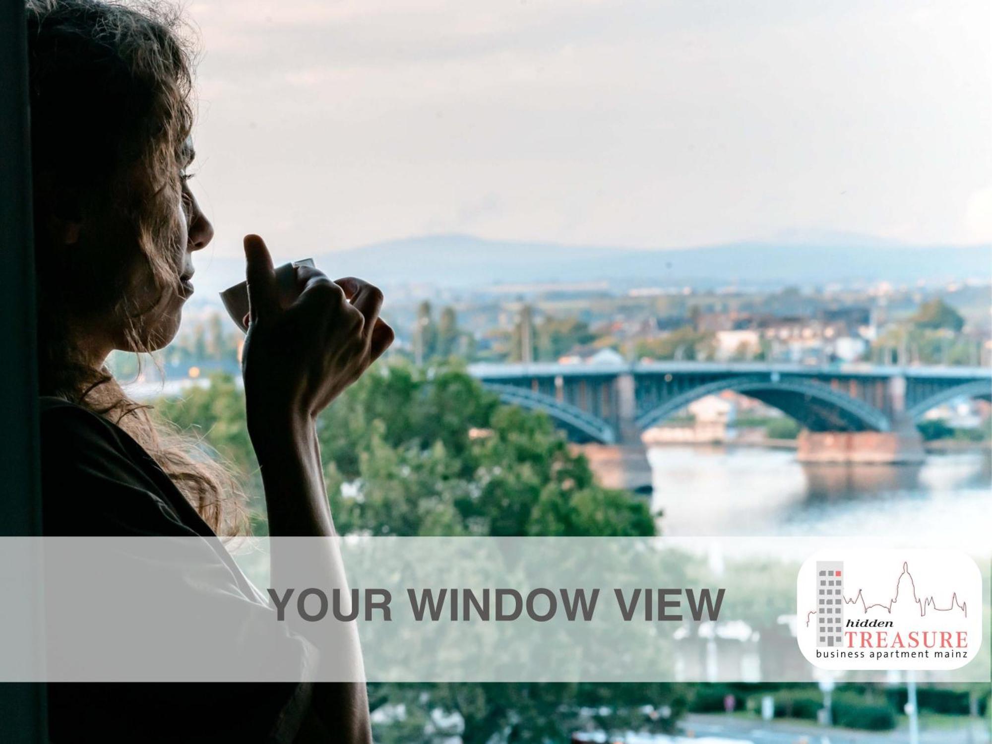 Hidden Treasure Business Apartment Mainz - Fantastic Rhine View In Center Of Mainz Old Town Exterior photo