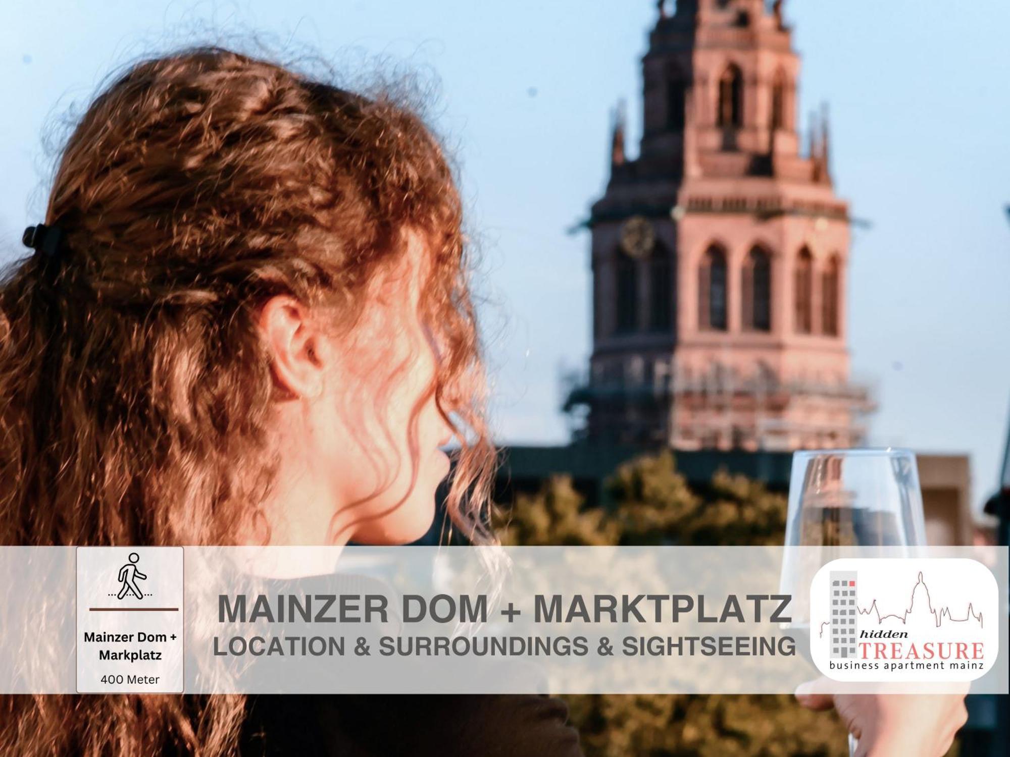 Hidden Treasure Business Apartment Mainz - Fantastic Rhine View In Center Of Mainz Old Town Exterior photo