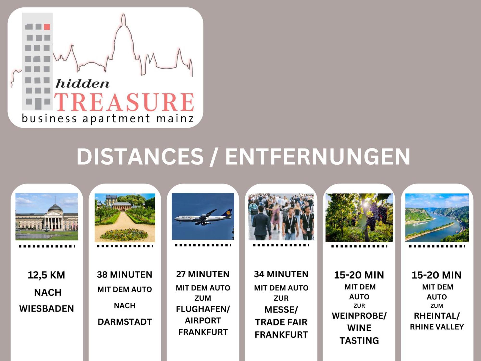 Hidden Treasure Business Apartment Mainz - Fantastic Rhine View In Center Of Mainz Old Town Exterior photo