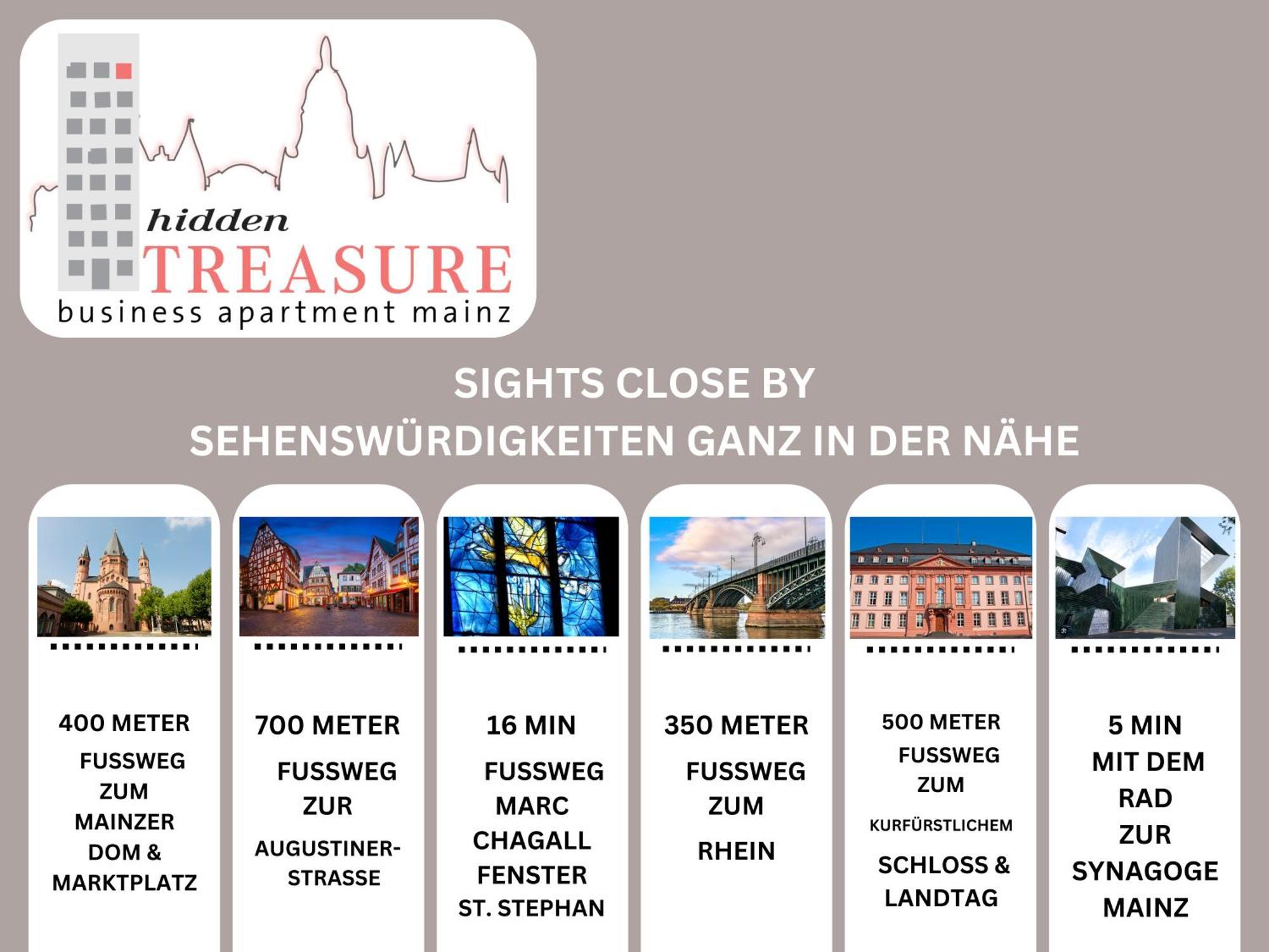 Hidden Treasure Business Apartment Mainz - Fantastic Rhine View In Center Of Mainz Old Town Exterior photo
